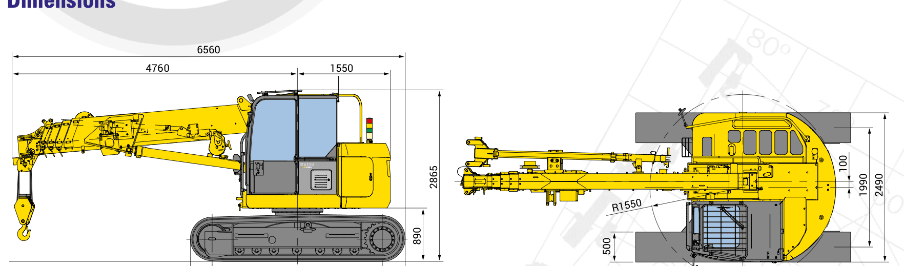 Schéma des dimensions — Maeda CC1485